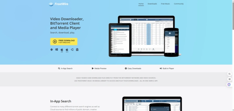 FrostWire：多媒体下载与播放一体化