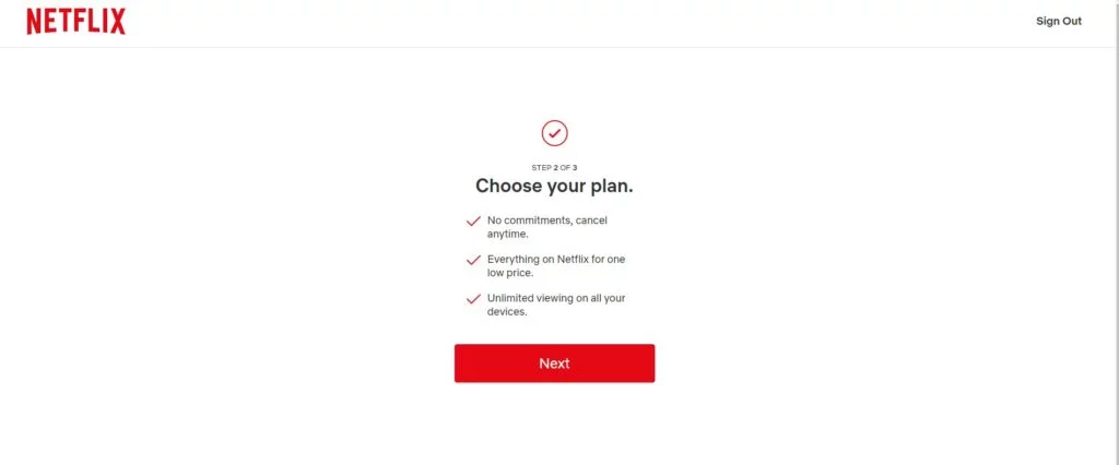 注册Netflix 账号